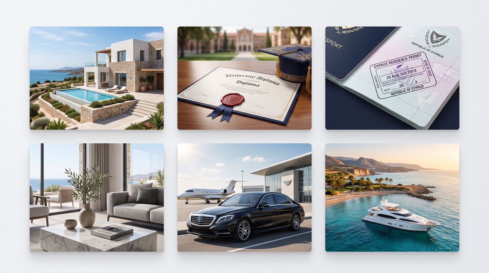 Cyprus Apply Services Collage